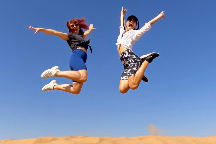 Desert Safari With BBQ Dinner And Camel Ride Experience from Dubai - Image 3
