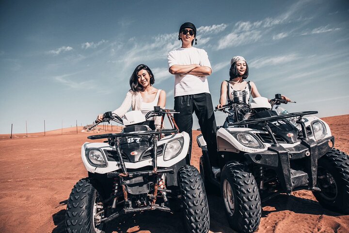 Desert Safari With BBQ Dinner And Camel Ride Experience from Dubai - Image 2
