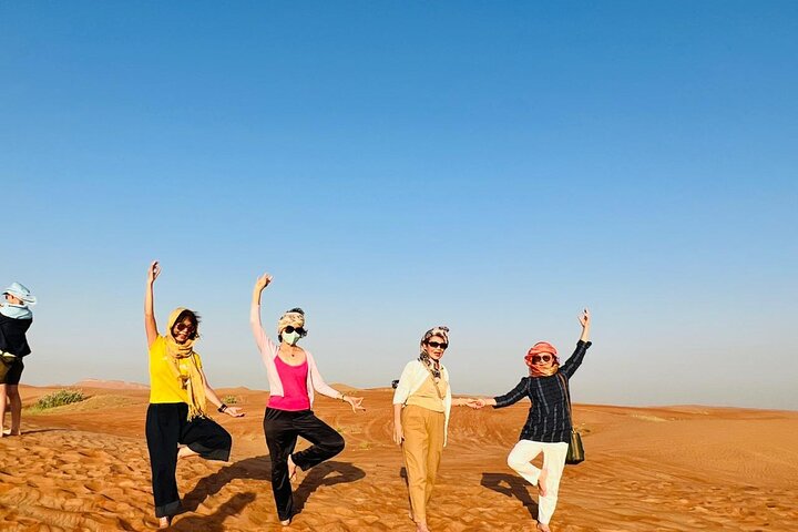 Desert Safari with BBQ Dinner and Camel Ride Experience in Dubai - Image 4