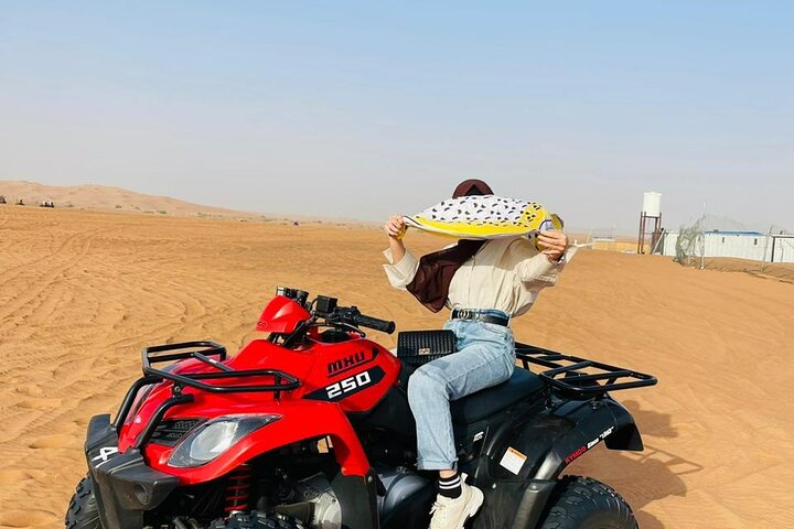Desert Safari with BBQ Dinner and Camel Ride Experience in Dubai - Image 2