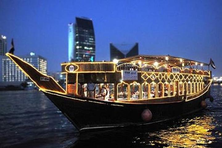 Dhow Cruise Dinner at Dubai Creek with Transportation - Image 1