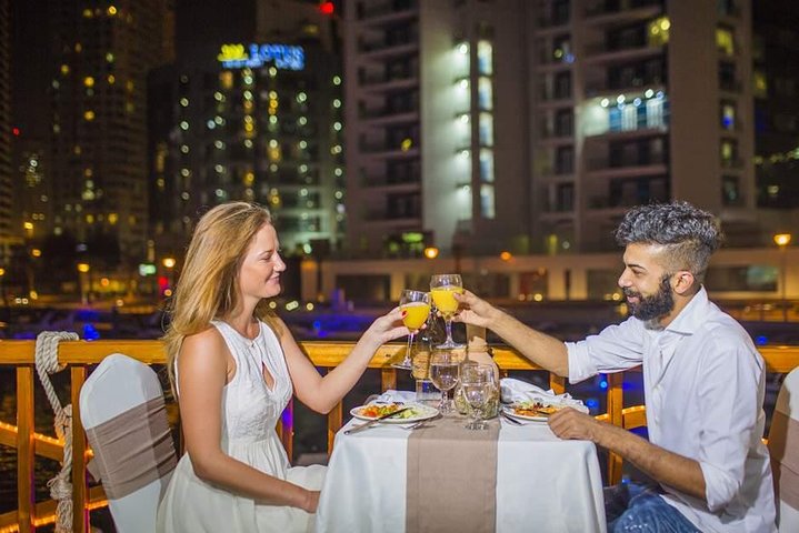 Dinner at Dubai Canal (Cultural & Themes tours ) - Image 1