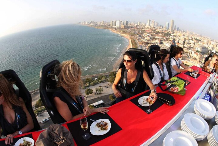 Dinner In The Sky at Dubai Marina with Optional Pickup & Drop off - Image 5