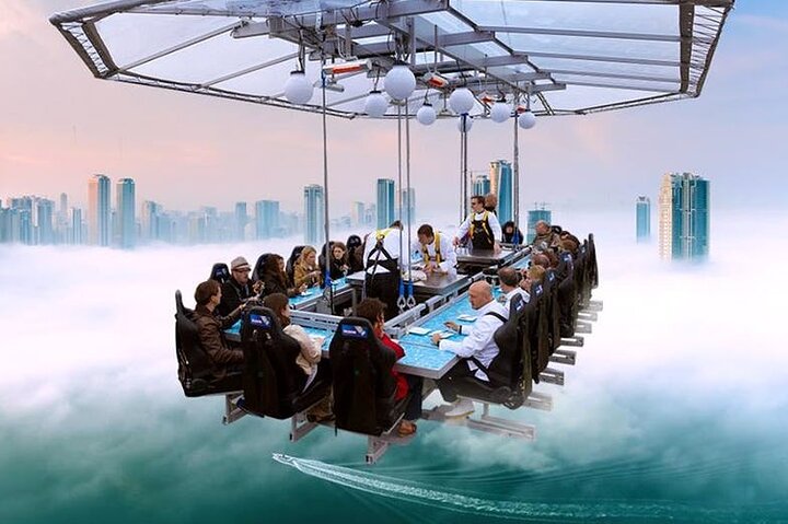 Dinner In The Sky at Dubai Marina with Optional Pickup & Drop off - Image 2