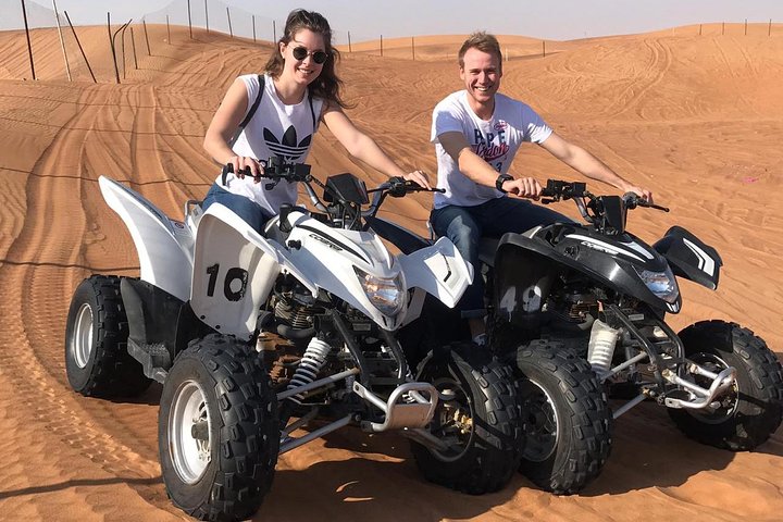 Dubai 30 Mins Quad Bike Desert Drive & Safari - Morning - Image 1