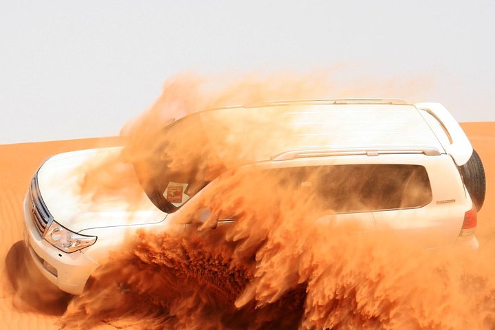 Dubai 4 Tours :Desert Safari,Dubai City Tour,Cruise Dinner & Abu Dhabi City Tour - Image 1