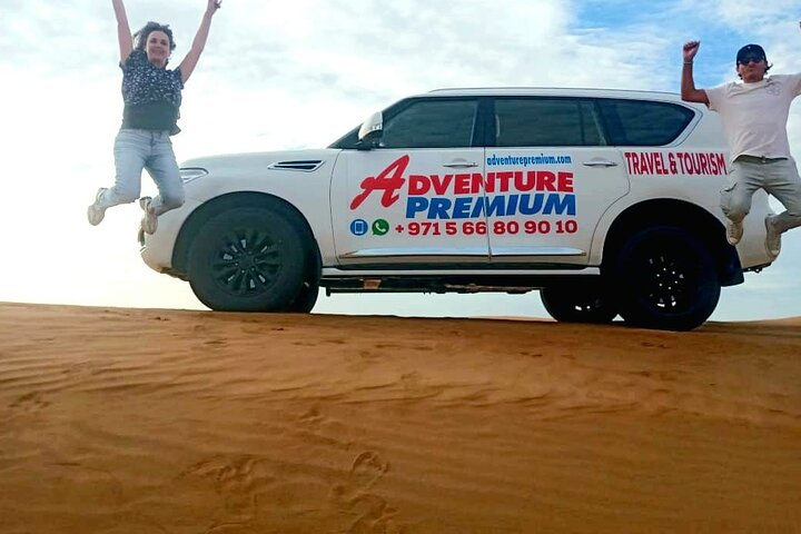 Dubai 4x4 Desert Safari Quad Bike Camel Ride and Sandboarding  - Image 4