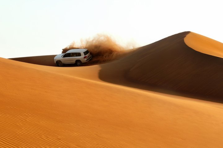 Dubai: Adventure Evening Desert Safari, Camel Ride, Shows & BBQ Dinner  - Image 1
