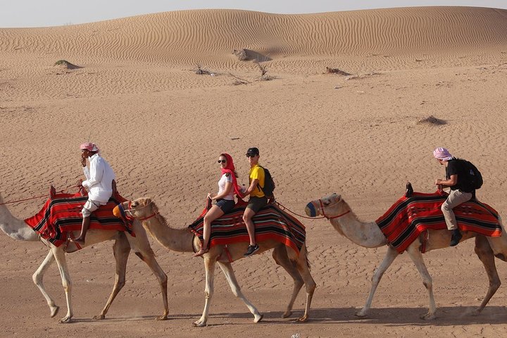 Dubai: Adventure Quad Bike Safari, Sandboarding, Camel Ride & BBQ - Image 3
