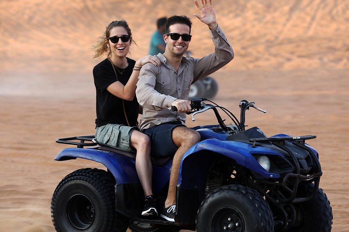 Dubai: Adventure Quad Bike Safari, Sandboarding, Camel Ride & BBQ - Image 5