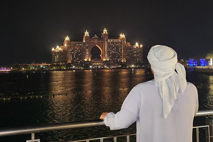 Dubai after Dark City Highlights with Dinner, Guide and Transfer  - Image 1