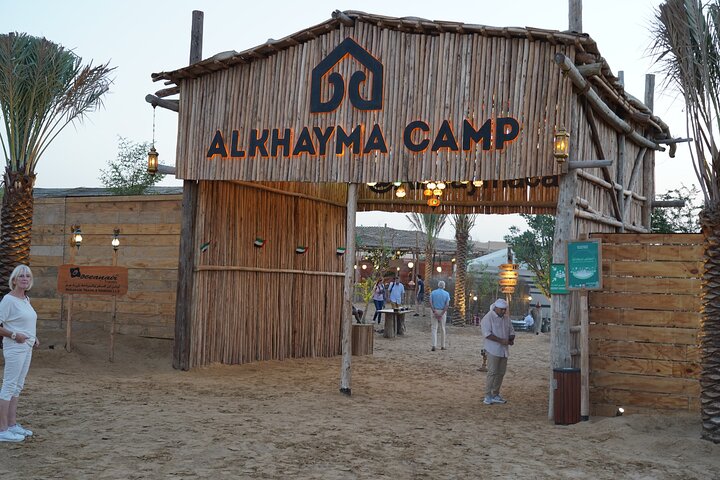 Dubai Al Khayma Camp Experience with BBQ Dinner and Transfers - Image 1