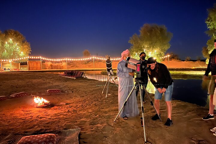 Dubai: Al Marmoom Oasis Vintage Safari with Camels, Stargazing & Bedouin Dinner - Image 3