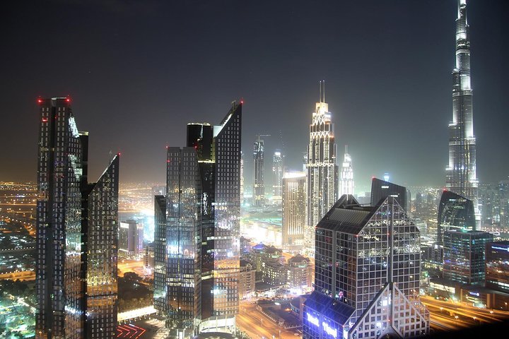 Dubai City Tour By Night With Burj Khalifa Ticket - Image 1