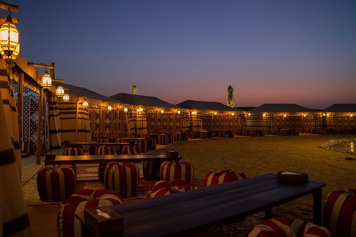 Dubai Deluxe Al-Khayma Camp Experience with 3-Cuisine Dinner - Image 2