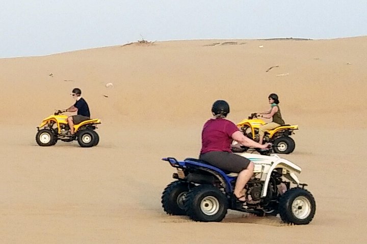 Dubai Desert 4x4 Dune Bashing, Self-Ride 20min ATV Quad, Camel Ride,Shows,Dinner - Image 1