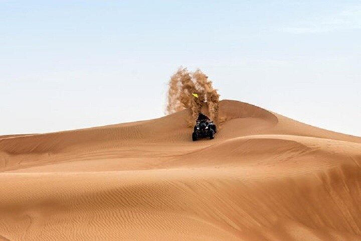 Dubai: Desert Quad Bike Safari, Camel Ride, Sand Surf, & BBQ - Image 2