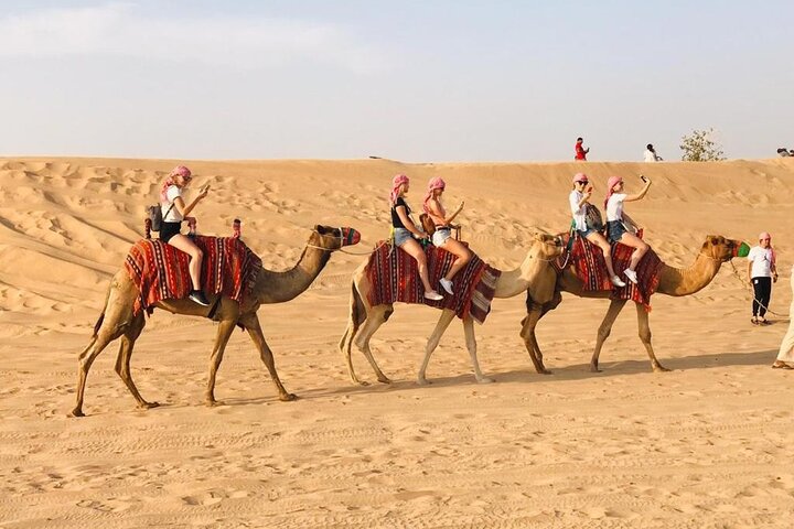 Dubai Desert Safari 4x4 Dune Bashing with Camel Riding - Image 3