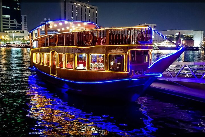 Dubai Desert Safari And City Tour With Dhow Cruise Dinner  - Image 2