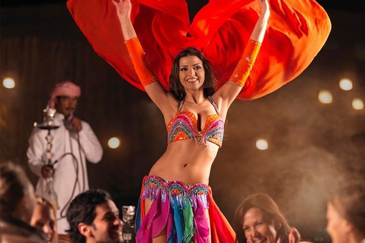 Dubai Desert Safari | BBQ Dinner | Belly Dance | Fire and Tanoura Show - Image 1