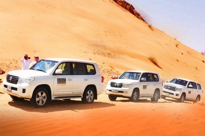 Dubai Desert Safari Exclusive jeep, activities, shows (01-05 persons) per jeep - Image 1