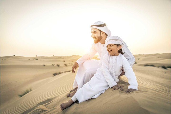 Dubai desert safari in the morning | MyHolidaysAdventures - Image 1