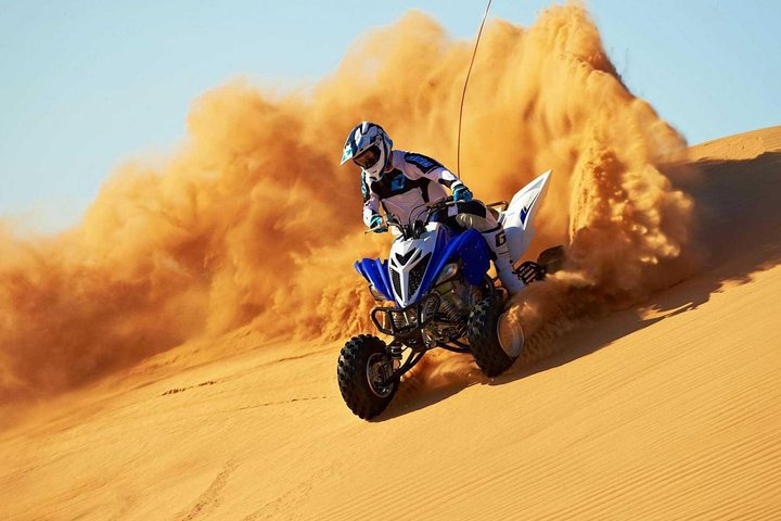 Dubai Desert Safari Morning with Quad Biking and Camel Ride - Image 4
