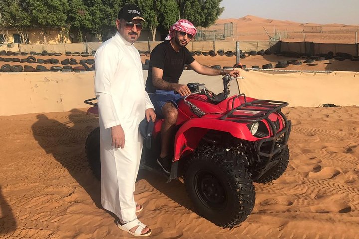 Dubai Desert Safari Morning with Quad Biking and Camel Ride - Image 5