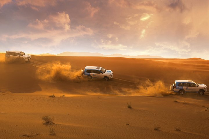 Dubai: Desert Safari, Quad Bike, Camel Ride & Al Khayma Camp - Image 1