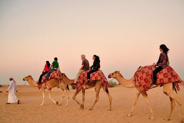 Dubai Desert Safari with Camel Riding and Belly Dance - Image 1