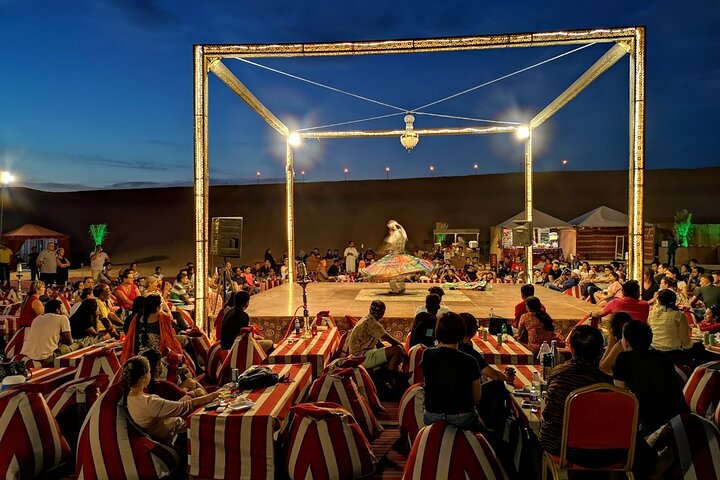 Dubai Desert Safari with Dune Bashing, Camel rides & BBQ Dinner - Image 3