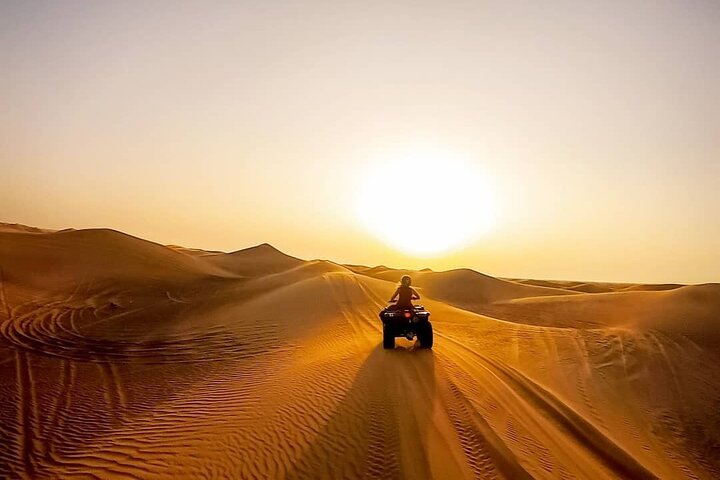 Dubai: Desert Safari With Quad Bike, Camel Ride & Dinner - Image 2