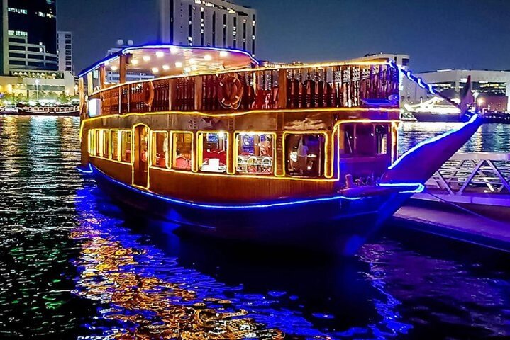 Dubai Dhow Cruise Creek Tour - Image 4