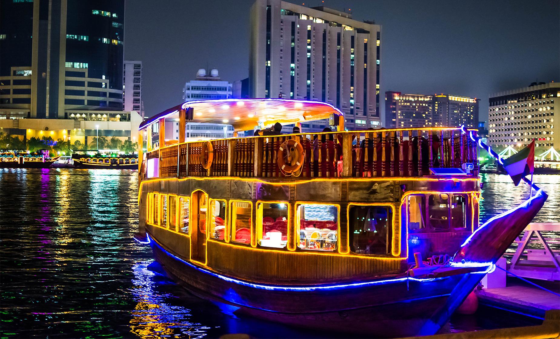 Dubai Dhow Dinner Cruise - Image 1