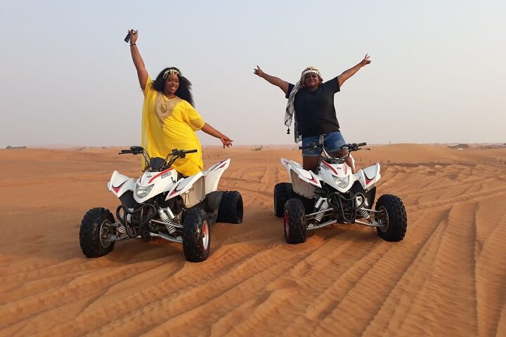 Dubai Dunes Safari With Quad Bike, Camel Ride, BBQ Dinner & Live Shows - Image 3