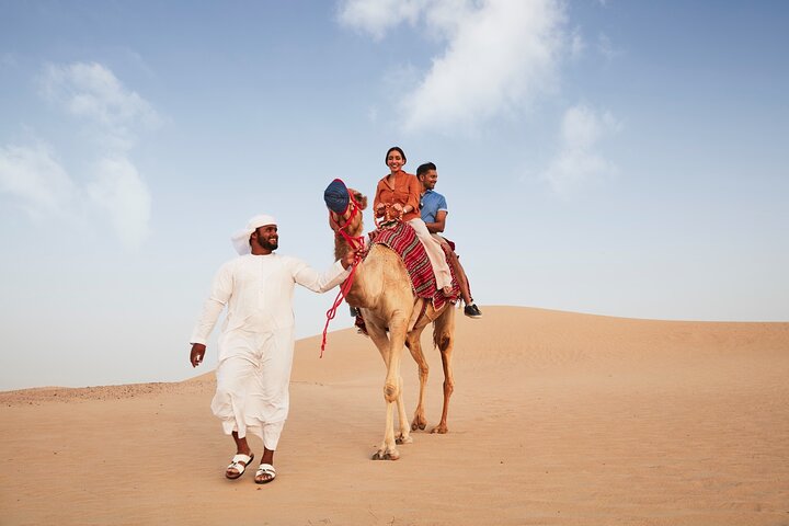 Dubai: Evening Camel Caravan, Bedouin Dinner with Al Marmoom Oasis - Image 1