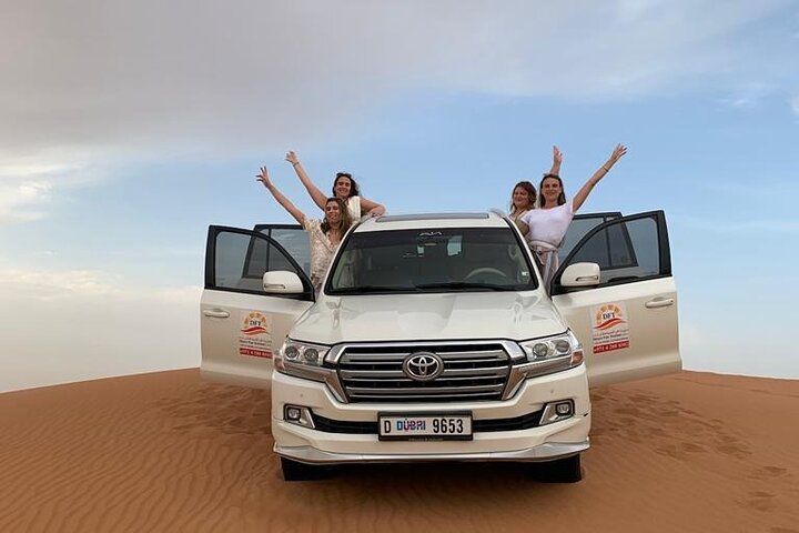 Dubai Evening Desert Safari with Camel Ride, Sand Boarding, BBQ & Entertainment - Image 5
