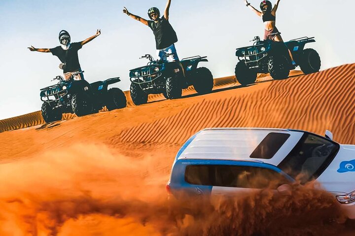 Dubai Evening Desert Safari with Quad Biking - Image 1