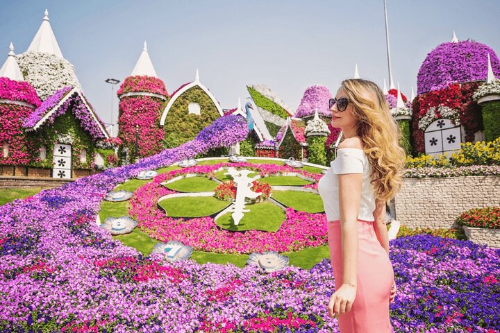 Dubai Frame And Miracle Garden Tickets Including Pickup And Drop Off  - Image 1