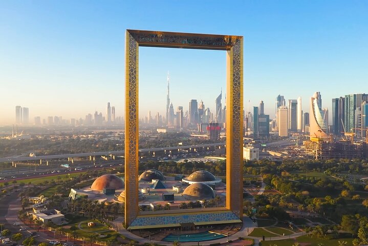 Dubai Frame Tickets, Creek, Souks & Blue Mosque Guided Tour - Image 1