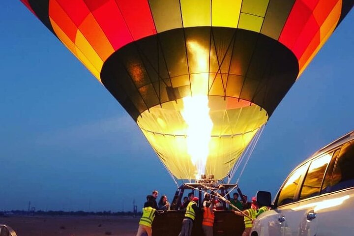 Dubai Hot Air Balloon Ride over Dubai Desert  - Image 2