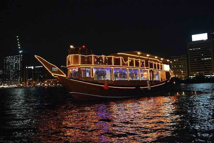 Dubai Marina Dhow Dinner Cruise with Transfers by Lexus ES 350 Or Mercedes Viano - Image 4