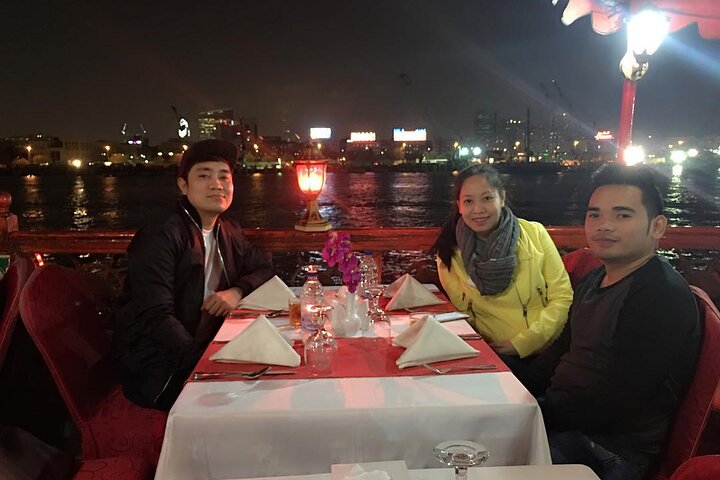 Dubai Marina Sightseeing Dhow Cruise Dinner - Image 3