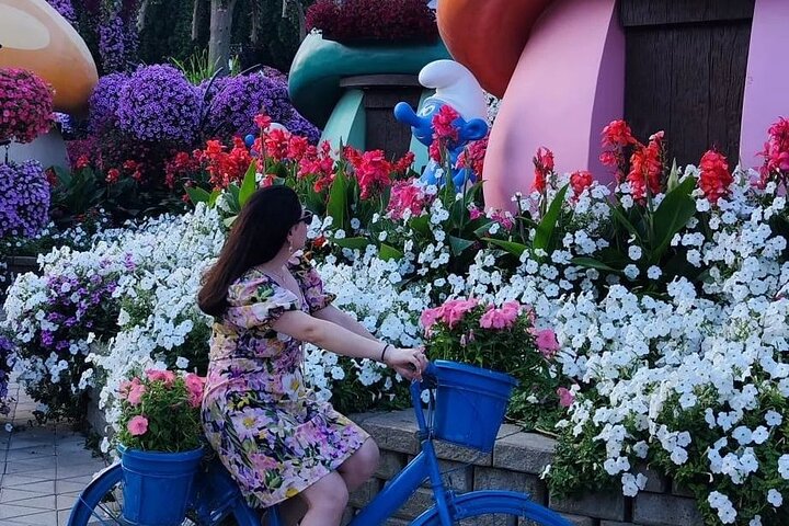 Dubai Miracle Garden and Evening Dhow Cruise Dinner Tour - Image 5