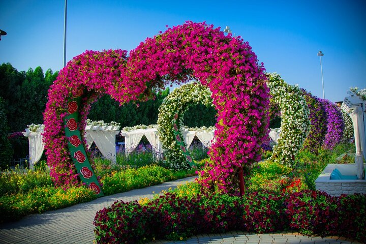 Dubai Miracle Garden and Glow Garden Tour With Pickup - Image 4