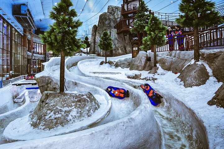 Dubai Miracle Garden and Ski Dubai Tickets with Private Transfer - Image 1
