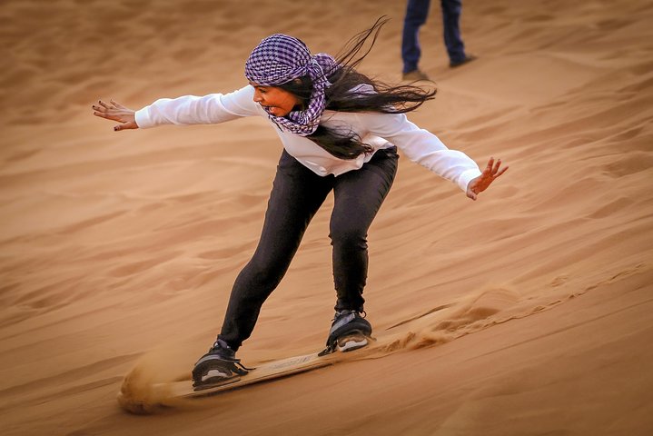 Dubai: Morning Desert Safari, Dune Bashing, Sand Boarding & Camel Ride - Image 3
