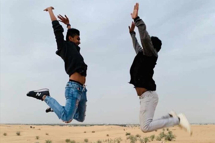 Dubai Morning Desert Safari Extreme Adventure with Sandboarding & Camel Riding - Image 5