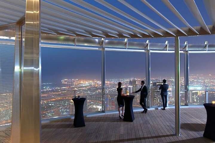 Dubai Night Tour with Burj Khalifa Ticket and The Roof Top Meal - Image 5