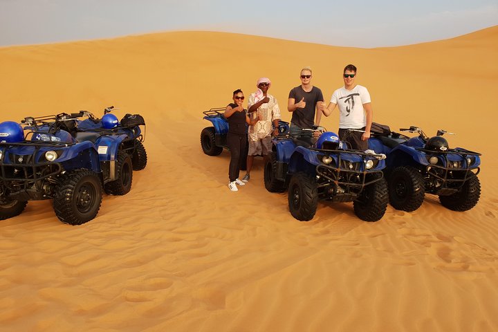 Dubai: Quad Bike Desert Adventure Safari, Desert Sand Boarding - Image 5